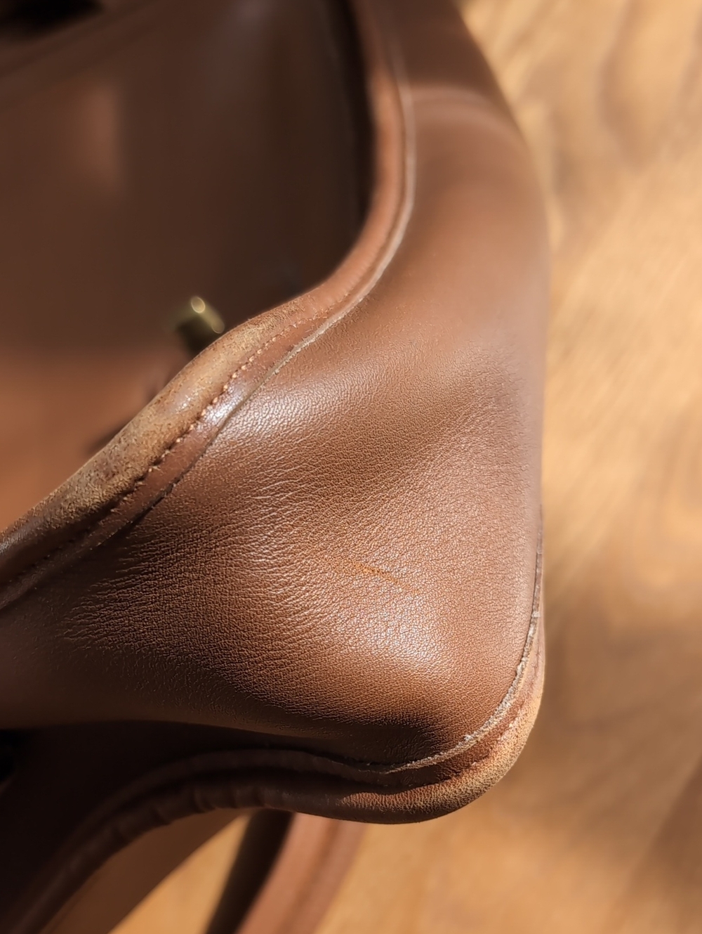 Vintage Coach Metropolitan Messenger Brief, British Tan, #5180 - Picture 13 of 13